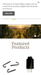 Mobile Screenshot of orchardvalleysupply.com